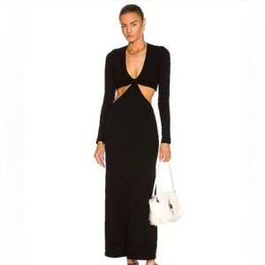Cult Gaia Jana dress black knit〰️